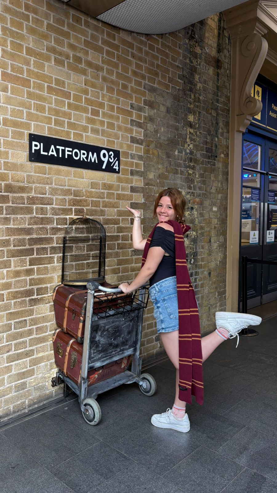Plataforma 9¾, King's Cross